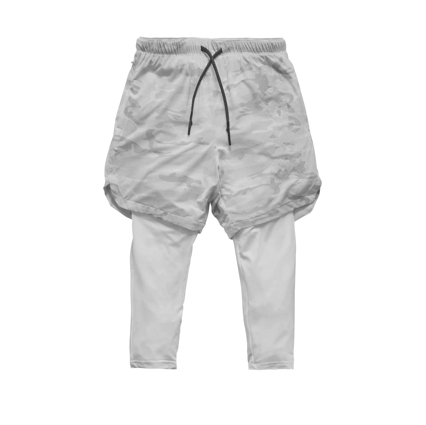 Men's 2-in-1 Quick Dry Running Gym Sports Shorts