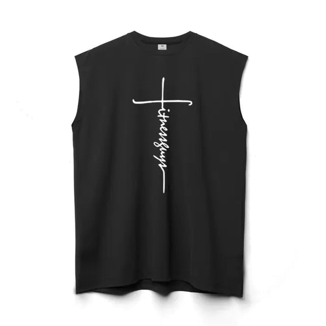 Men's Quick Dry Breathable Sleeveless Fitness Tank Top